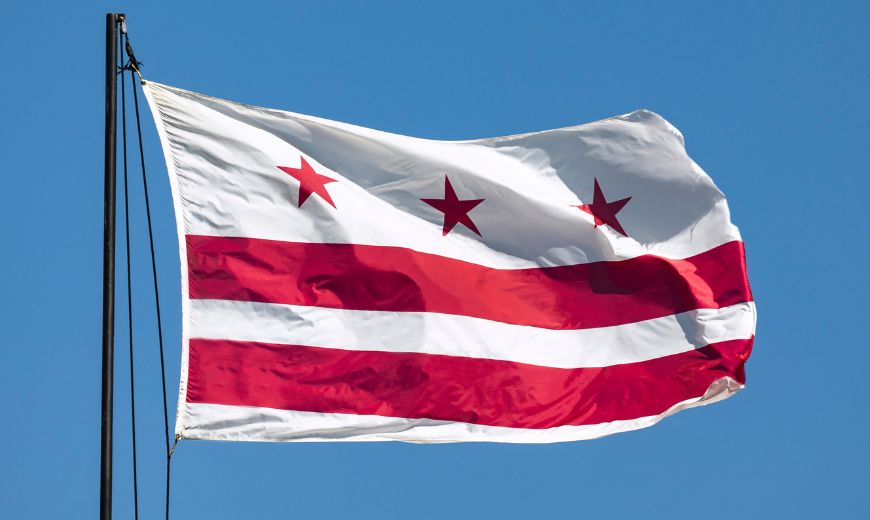 district of columbia flag