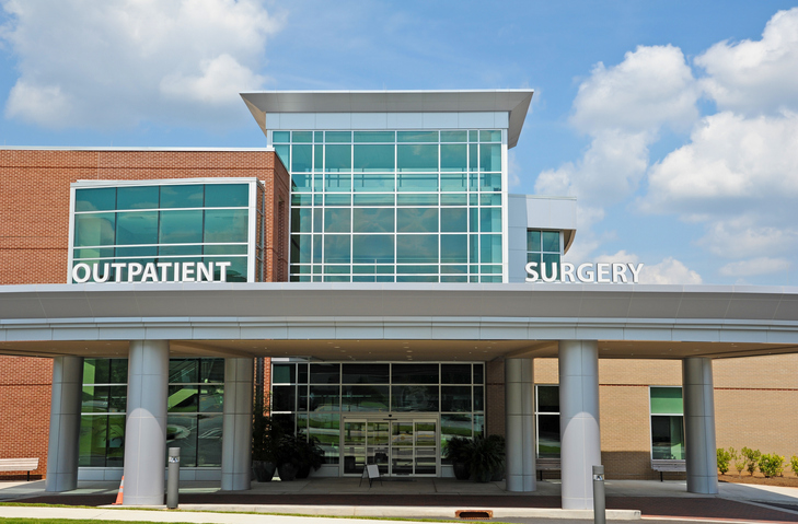 Medical office building housing outpatient and clinical practices