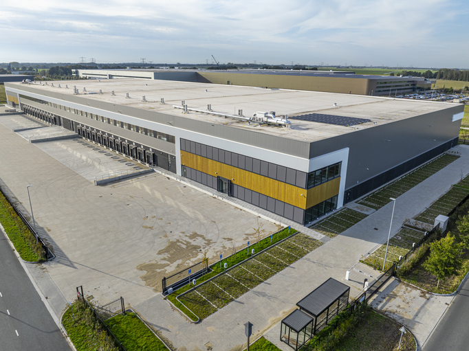 Industrial warehouse property representing one sector of a diversified REIT portfolio.